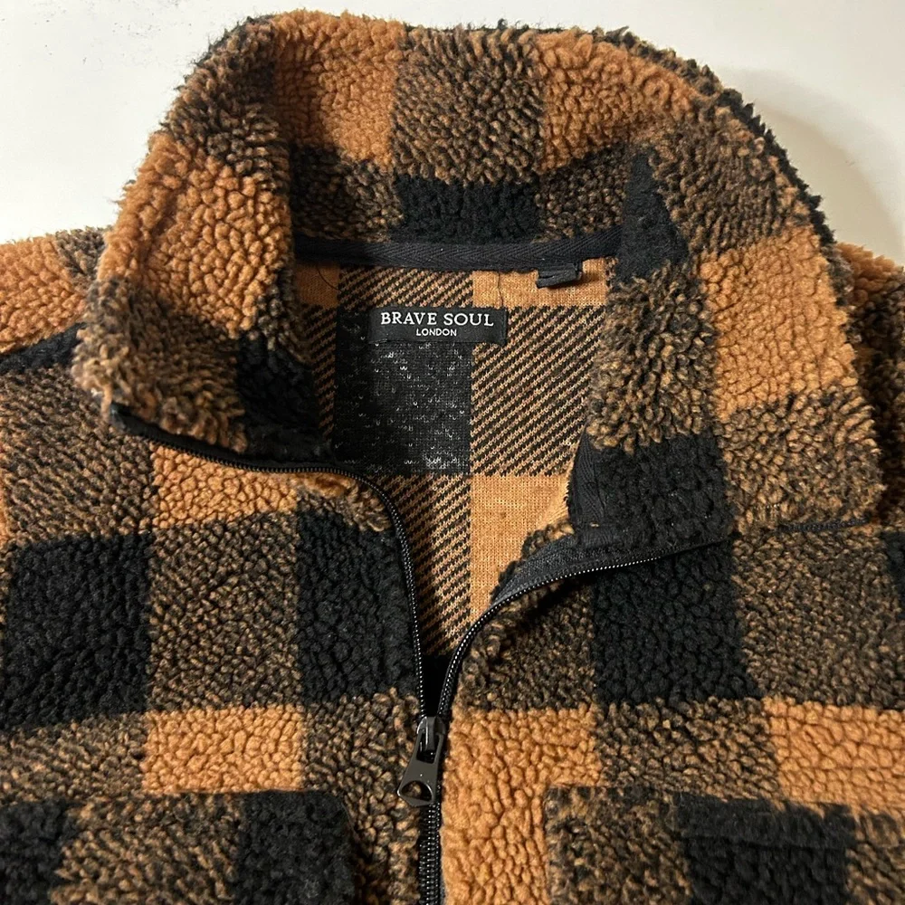 Brave Soul Cozy Fuzzy Jacket - Picture 1 of 6